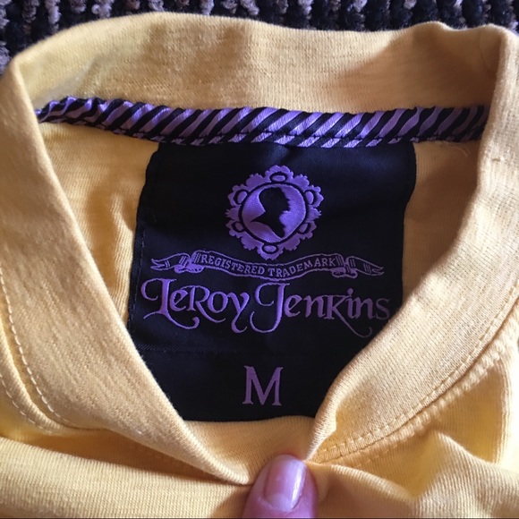 LeRoy Jenkins Print Style Short Sleeves T-SHIRT - Picture 3 of 8